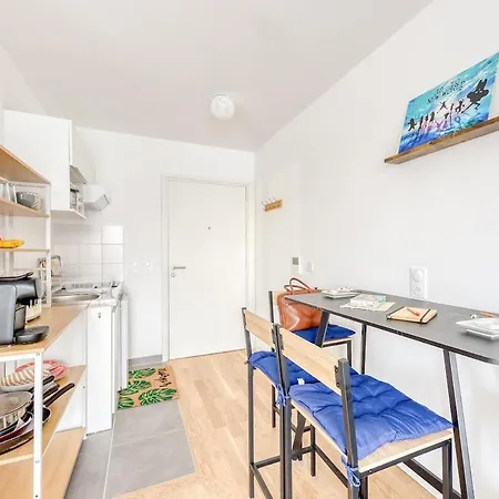 Apartman Luxury New - Equipped - Up To 4 Persons - Parking Rue Gratuit - M8 - Rerd - Paris 10mn - Mobility Lease